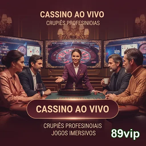 Jogadores desfrutando de cassino ao vivo no 89vip.