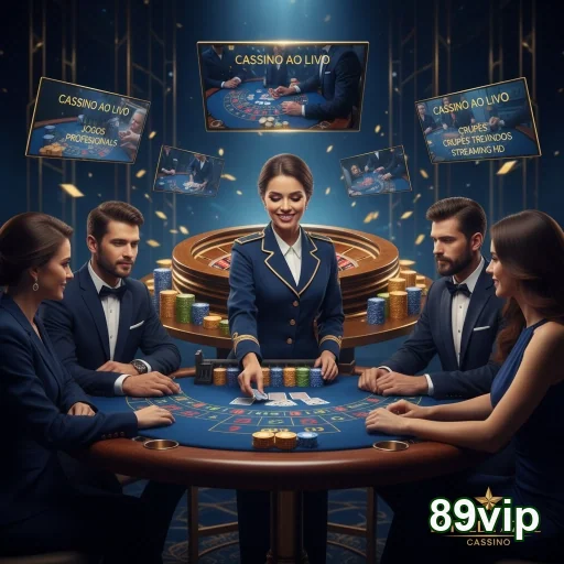 Atendente do 89vip oferece suporte a jogadores VIP em cassino.