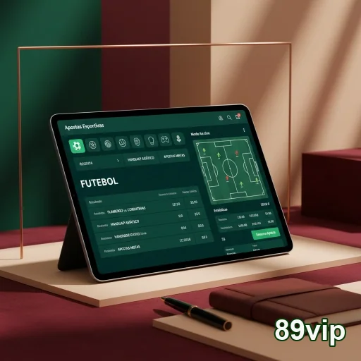 Tela do aplicativo 89vip mostrando apostas esportivas seguras.